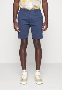 Pier One 2 Pack - Shorts -Dark Blue/Tan -mode 9840ebb91c4247a18a2c9aff137d7648