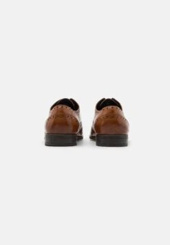 Pier One Leather - Veterschoenen - Cognac -mode 987fb857b7e844fdb945f4f9679d3ad0
