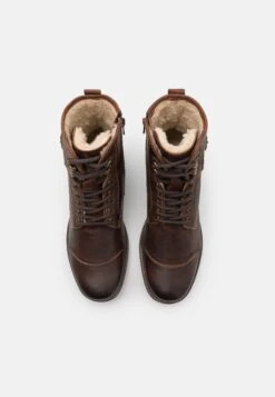 Pier One Leather - Veterboots - Brown -mode 9cdda29c31d1480bad87b1b7287b863e