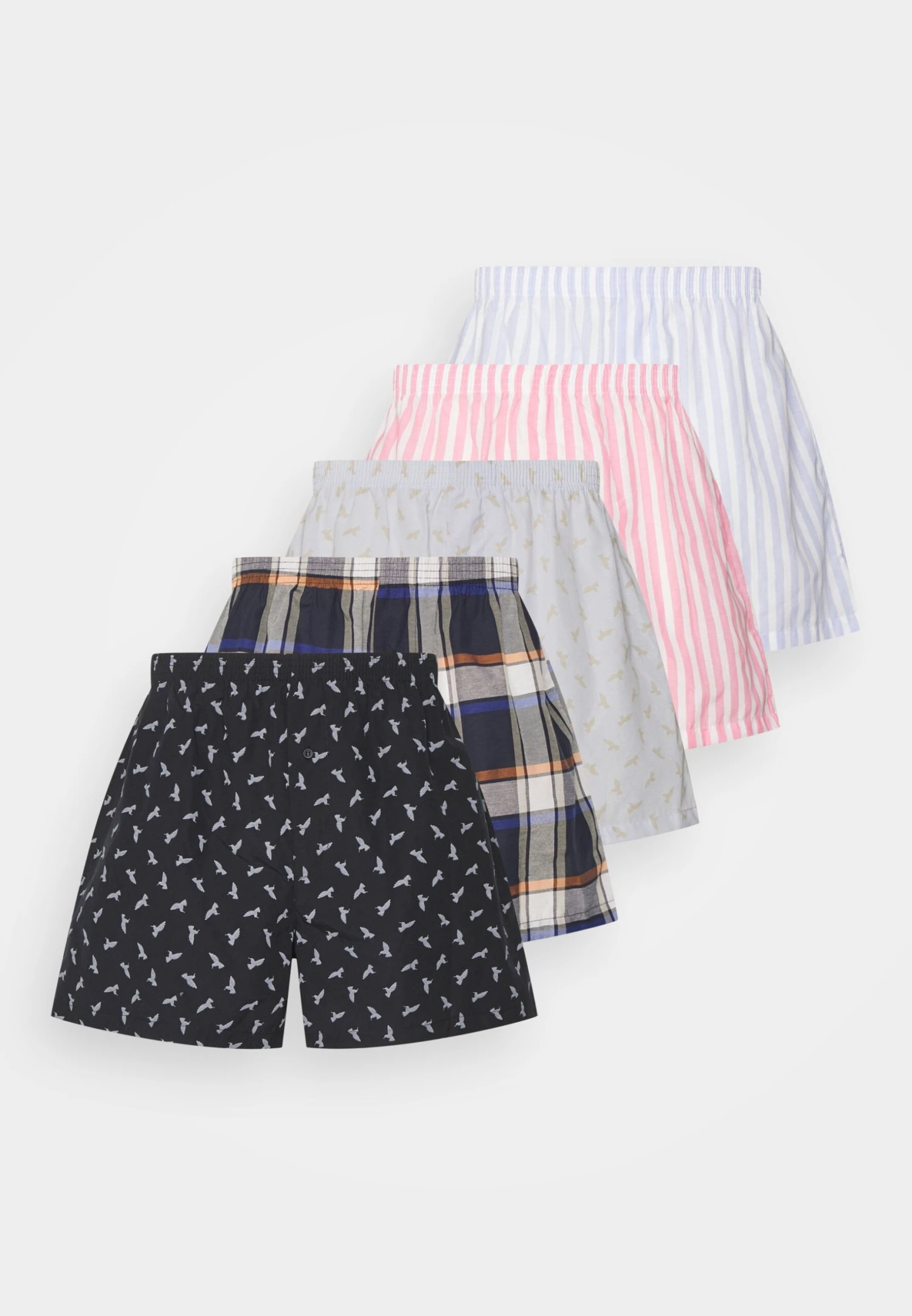 Pier One 5 Pack - Boxershort - Blue/Dark Blue/Pink - 5 Pier One 5 Pack - Boxershort - Blue/Dark Blue/Pink - - Afbeelding 5