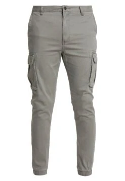 Pier One Cuffed Skinny Trouser- Cargobroek - Grey -mode a09b1a92eb324dc1b90d5202c92319c0