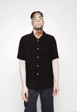 Pier One 3 Pack - Overhemd - Beige/Black/White -mode a55b7eab0a984d05b5c3c20855df7df4