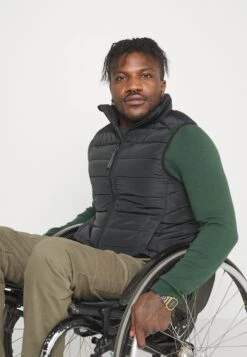 Pier One Bodywarmer - Black -mode a6287727bfd1418cabf8305da2875468