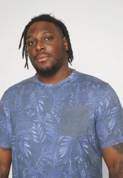 Pier One T-Shirt Print - Dark Blue -mode a82c27cca450487e8de18a4cf44842fa