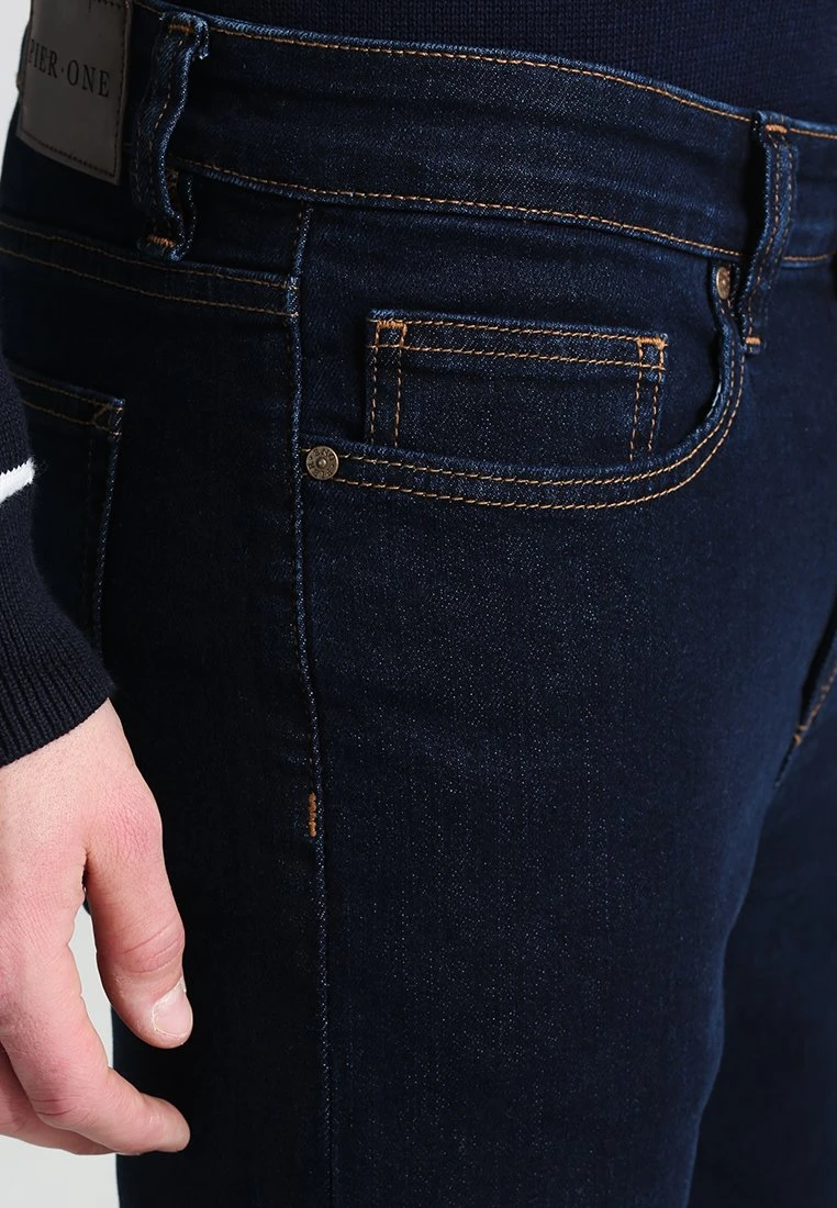 Pier One Basic - Straight Leg Jeans - Rinsed 4 Pier One Basic - Straight Leg Jeans - Rinsed - Afbeelding 4