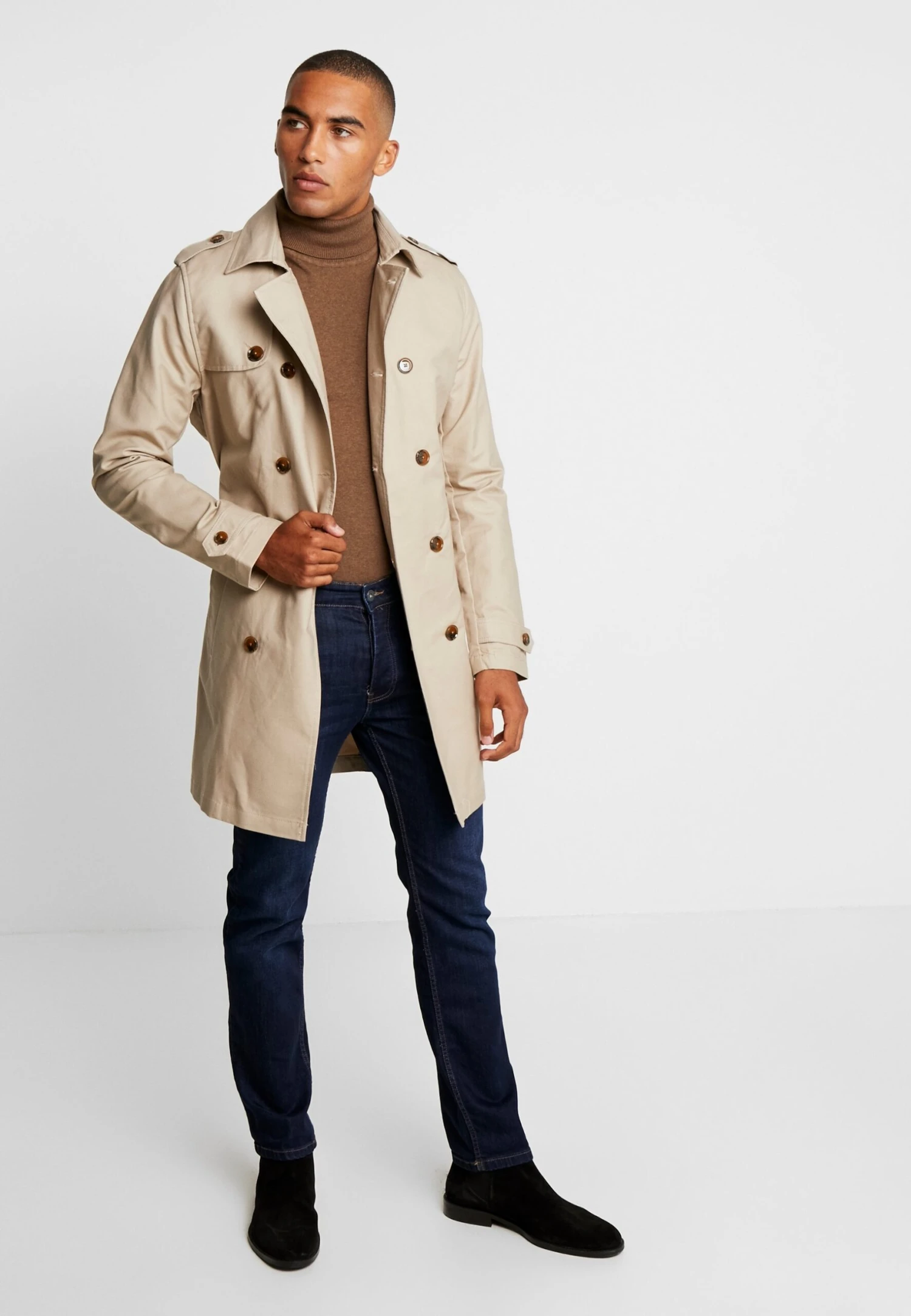 Pier One Trui - Mottled Brown 2 Pier One Trui - Mottled Brown - Afbeelding 2