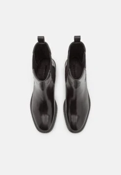 Pier One Leather- Korte Laarzen - Black -mode b40f282b96514463823bbdbd07646d67