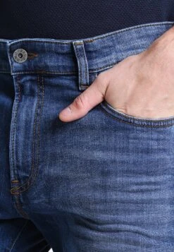 Pier One Straight Leg Jeans - Mid Blue -mode b86dfcaf98354d35b01b30966e418ca1