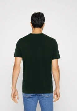 Pier One 5 Pack - T-Shirt Basic - White/Ark Green/Blue -mode be17ff401ed84dab976f96753f680a32