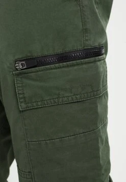 Pier One Cargobroek - Dark Green -mode c09213f9c49144359506b21a8ab774db