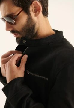 Pier One Imitatieleren Jas - Black -mode c318a0e8153447d2817e0b0e74026954