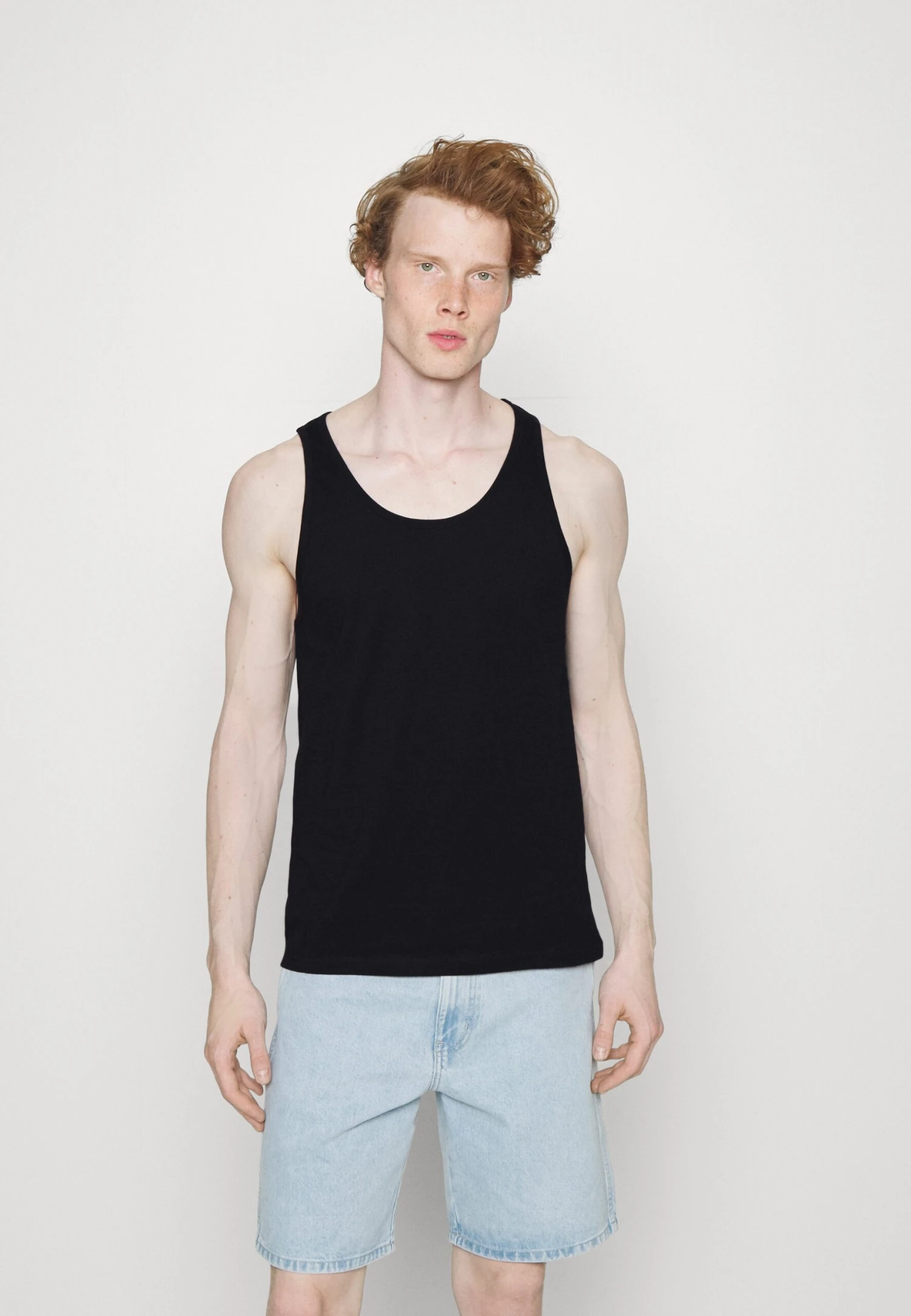 Pier One 3 Pack - Top - Black/Blue/Grey 2 Pier One 3 Pack - Top - Black/Blue/Grey - Afbeelding 2