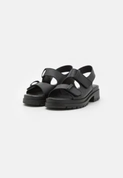 Pier One Leather- Sandalen - Black 8 Pier One Leather- Sandalen - Black -mode c37bc286290b4a57995629940dda3bbb