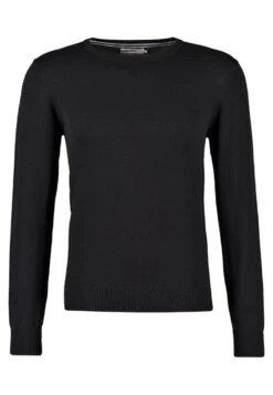 Pier One Basic Crewneck - Trui - Black -mode c5ca2388fe5d4d33a54abb4077ab8816