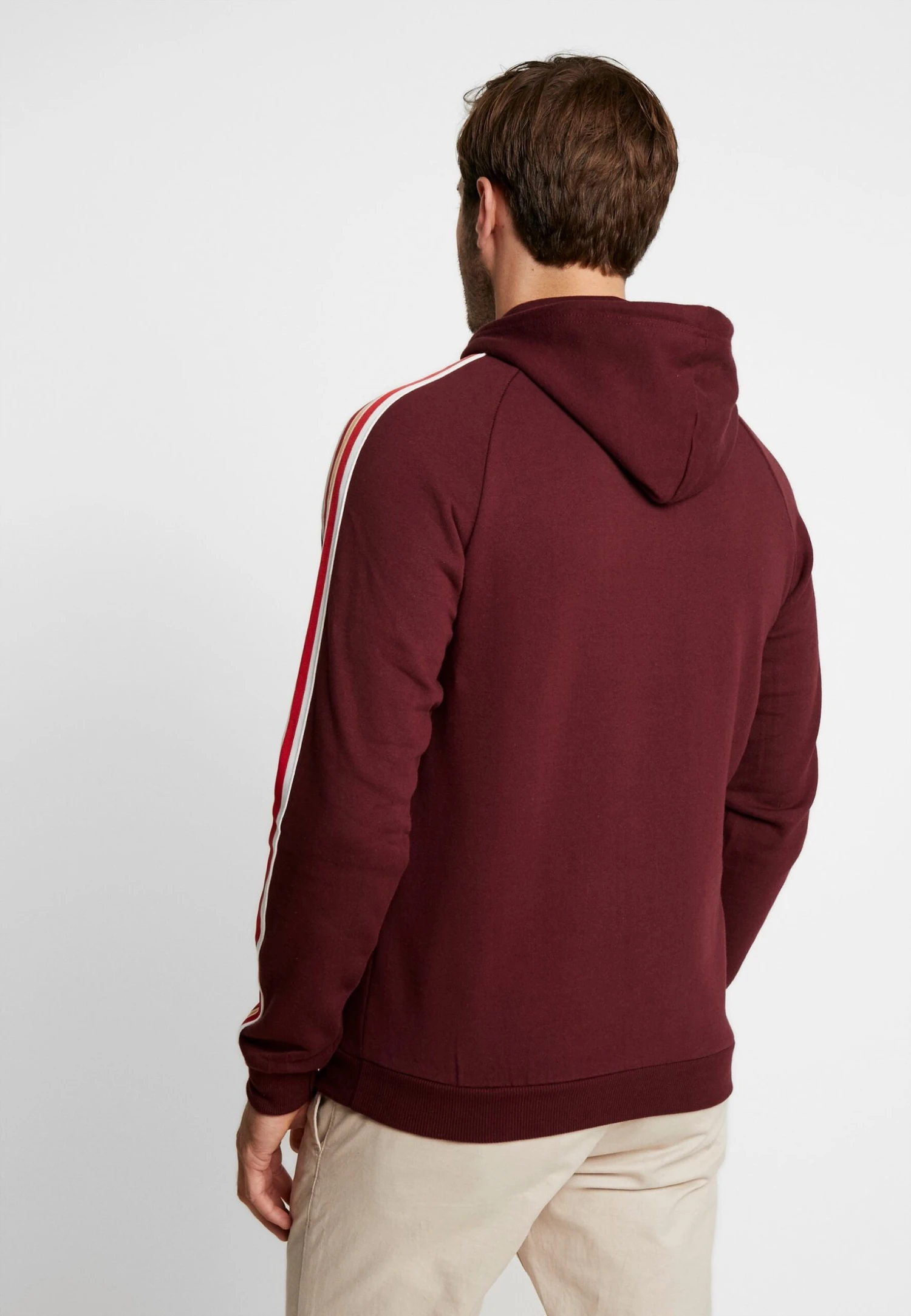 Pier One Hoodie -Bordeaux 3 Pier One Hoodie -Bordeaux - Afbeelding 3