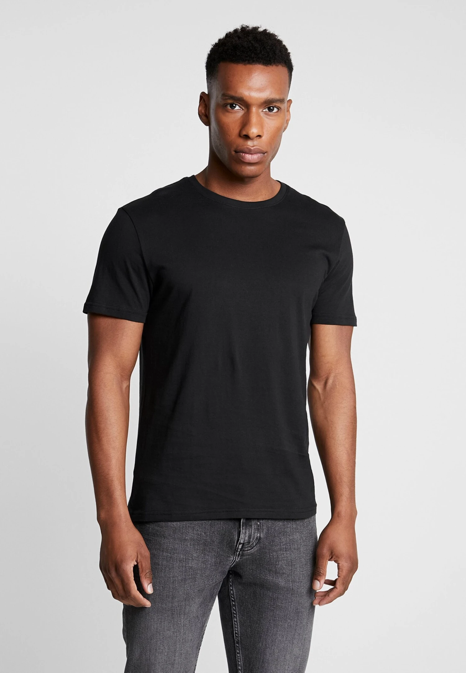 Pier One 5 Pack - T-Shirt Basic - Mottled Bordeaux/White 2 Pier One 5 Pack - T-Shirt Basic - Mottled Bordeaux/White - Afbeelding 2