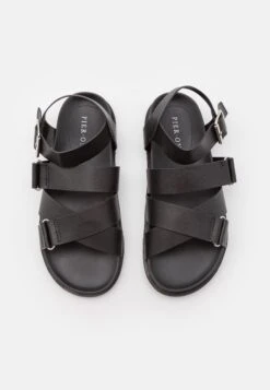 Pier One Unisex - Sandalen - Black 9 Pier One Unisex - Sandalen - Black -mode cfa1a932594a4711b3c49603ed200cce