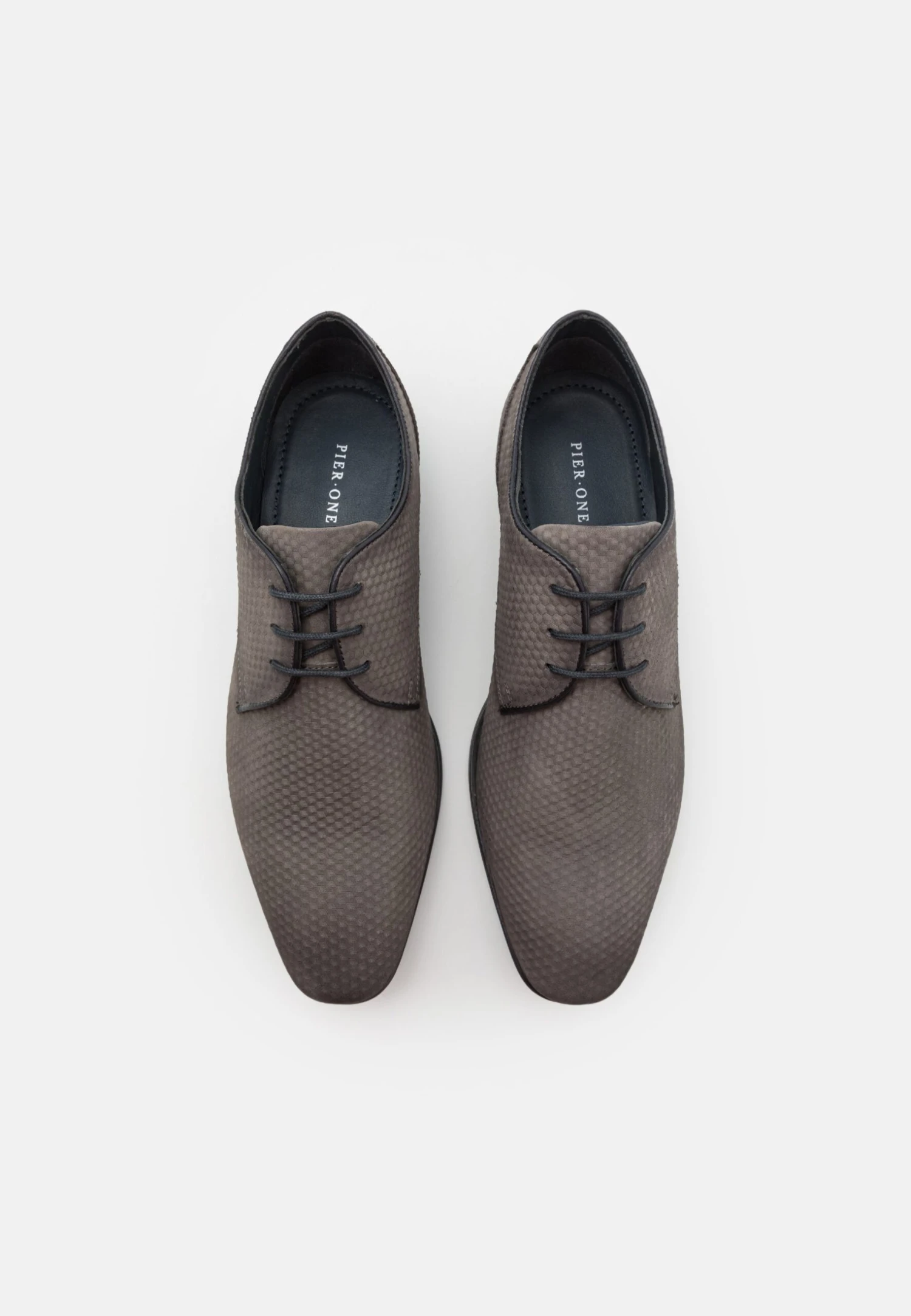 Pier One Leather - Veterschoenen - Dark Grey 4 Pier One Leather - Veterschoenen - Dark Grey - Afbeelding 4