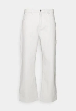 Pier One Carpenter Colored Twill- Straight Leg Jeans - Off-White -mode d7533d810f0b48a8bf600f689ec509b3