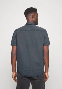 Pier One Overhemd - Blue-Grey -mode de6eac676ffe49579f368c1daedeaca4