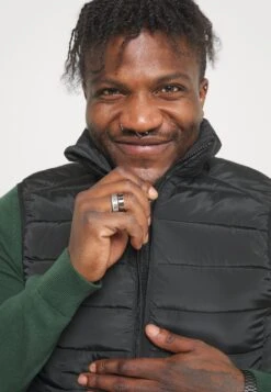 Pier One Bodywarmer - Black -mode df3977bebe484975899d564025048a02