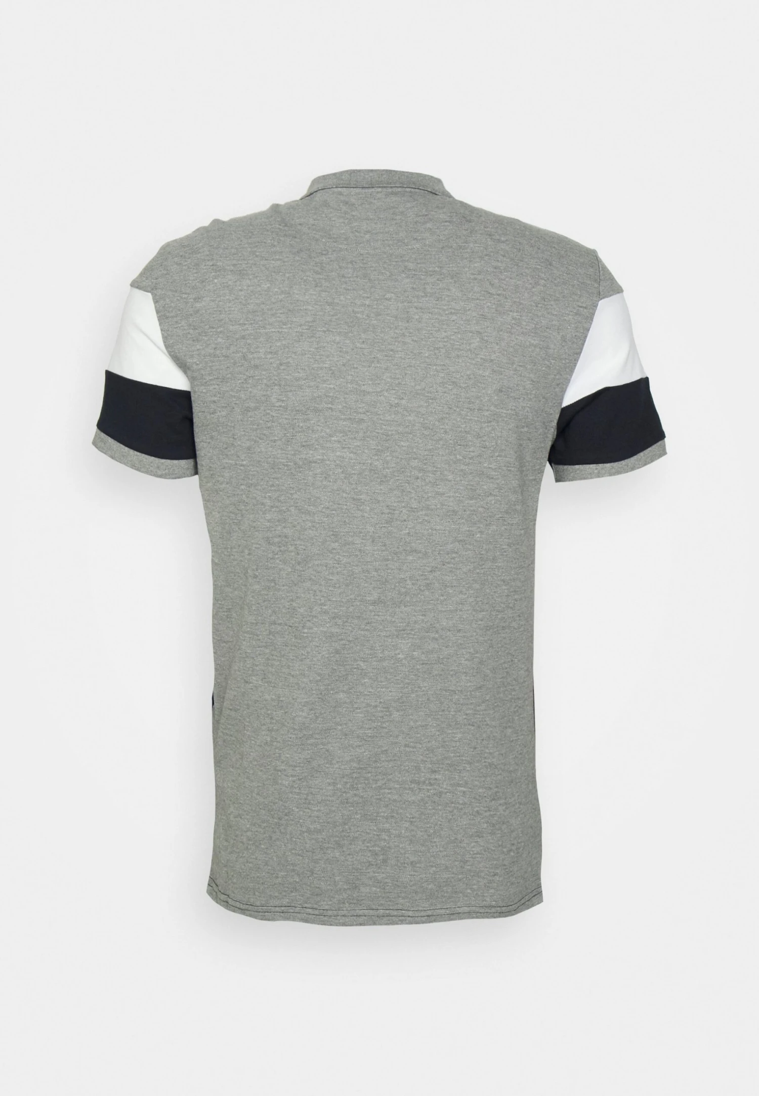 Pier One Poloshirt - Grey/White/Dark Blue 2 Pier One Poloshirt - Grey/White/Dark Blue - Afbeelding 2