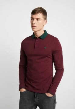 Pier One Muscle Fit - Poloshirt - Bordeaux