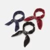 Pier One Unisex - Halsdoek - Black/Blue/Red
