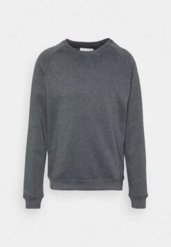 Pier One 2 Pack - Sweater - Black/Mottled Dark Grey -mode e14f4befdb7a4644973a0d7ddc620059