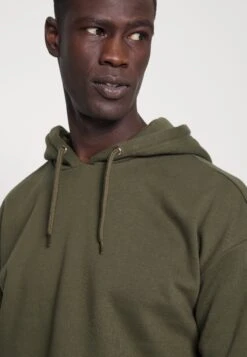 Pier One 2 Pack - Hoodie - Olive/Grey -mode e34deb96a3e14ebab503d056852407b6