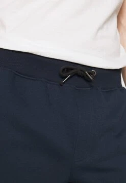 Pier One 2 Pack - Shorts - Dark Blue/Black -mode e9ad45ed7e734ce58d931384fd1aa35a