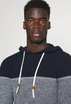 Pier One Hoodie - Dark Blue 10 Pier One Hoodie - Dark Blue -mode eac18c23b43d4e8b864456de912f7c93