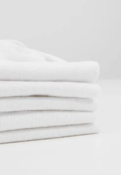 Pier One 5 Pack - Enkelsokken - White -mode eb1c47001f2e4203a93b3dbe4dab6789