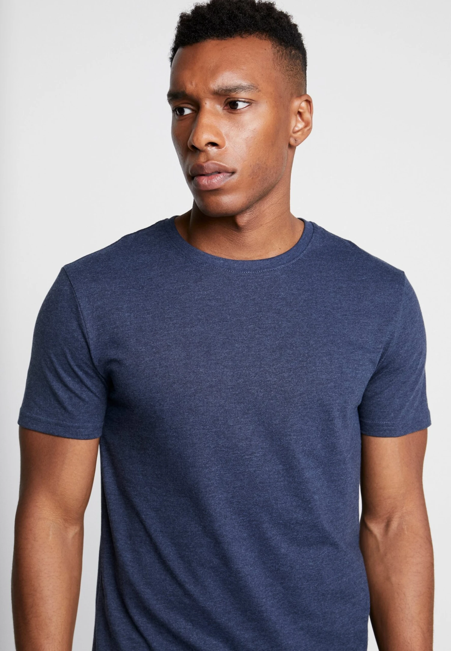 Pier One 5 Pack - T-Shirt Basic - Mottled Bordeaux/White 7 Pier One 5 Pack - T-Shirt Basic - Mottled Bordeaux/White - Afbeelding 7