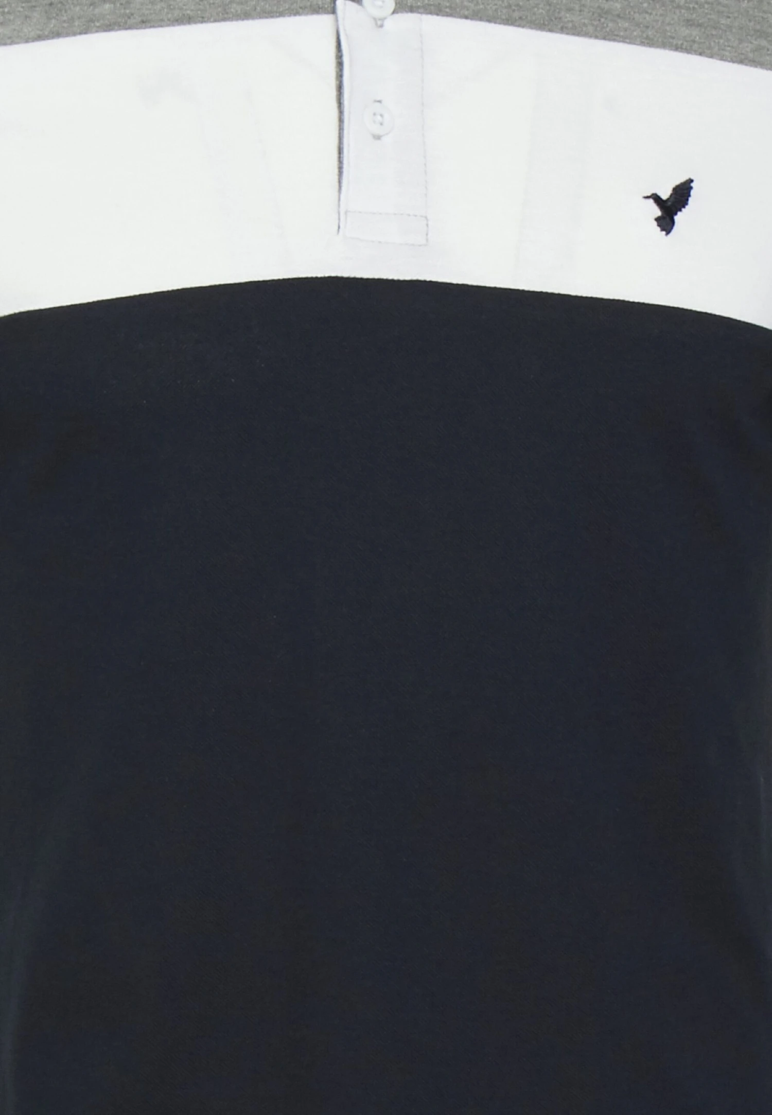 Pier One Poloshirt - Grey/White/Dark Blue 3 Pier One Poloshirt - Grey/White/Dark Blue - Afbeelding 3