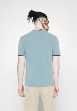 Pier One T-Shirt Basic - Light Blue -mode f2c65513478941998f26fc6238ab309f