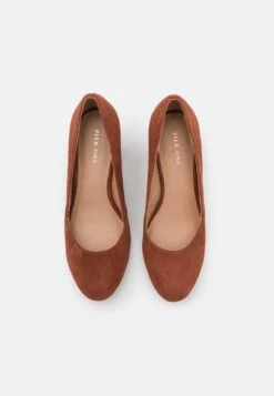Pier One Leather - Klassieke Pumps - Dark Brown -mode f5f963d6e4bf4faaaa35043bc93eb9f8