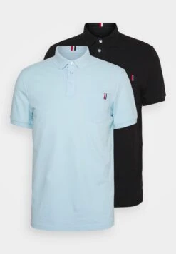 Pier One 2 Pack - Poloshirt - Light Blue/Black 14 Pier One 2 Pack - Poloshirt - Light Blue/Black -mode f764a289a7a348d2a5d1286b8919369d