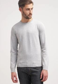 mode 11 Pier One Basic Crewneck - Trui - Light Grey