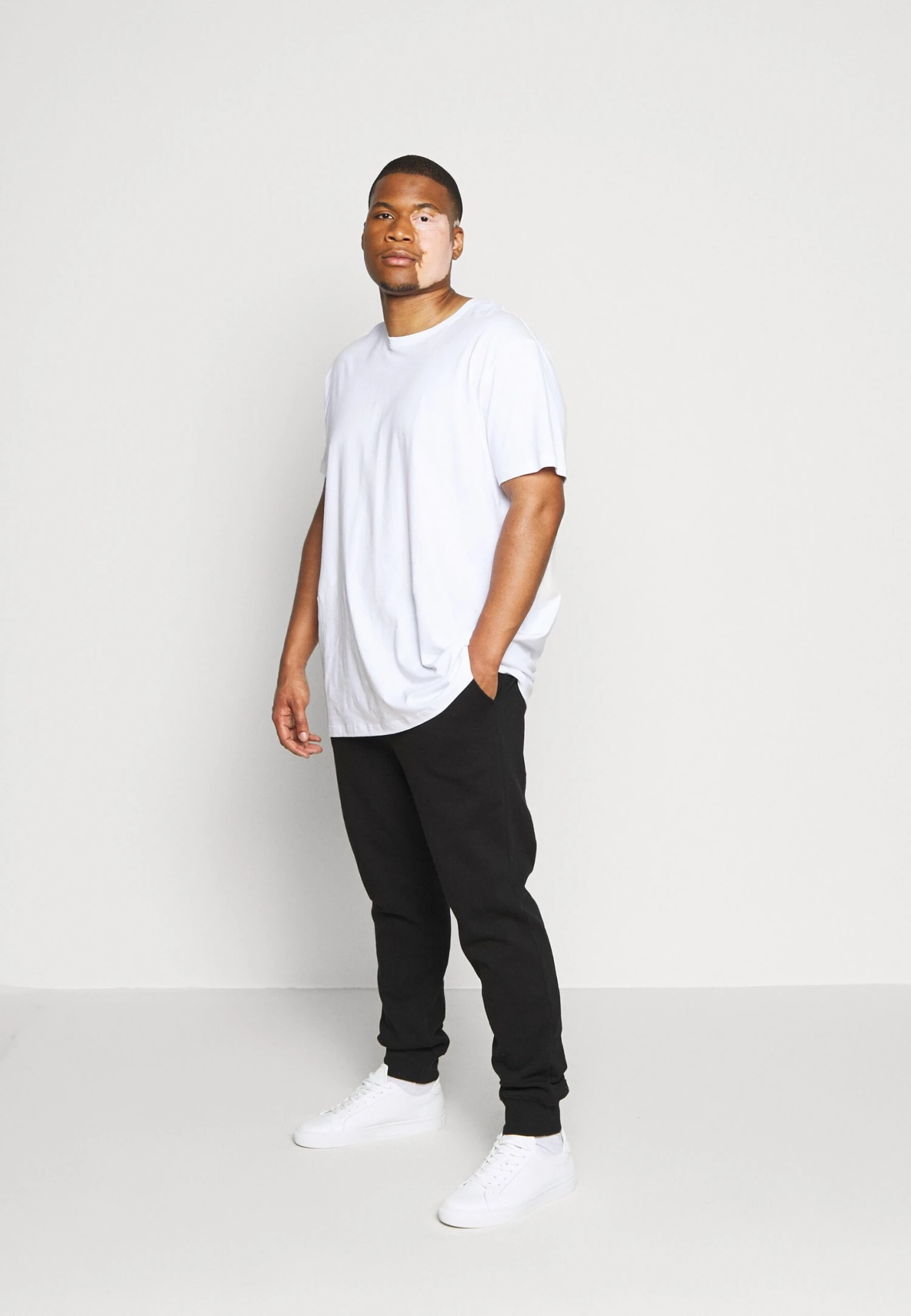 Pier One 2 Pack - Trainingsbroek - Black/Mottled Light Grey 2 Pier One 2 Pack - Trainingsbroek - Black/Mottled Light Grey - Afbeelding 2