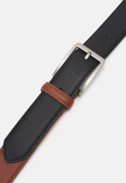 Pier One 2 Pack - Riem - Brown/Black -mode fb14f6f6b7aa41dca88552f56bc3e027