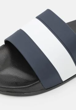 Pier One Muiltjes - Dark Blue/White -mode fca2b97369364691b5a9f753ac3a49a5